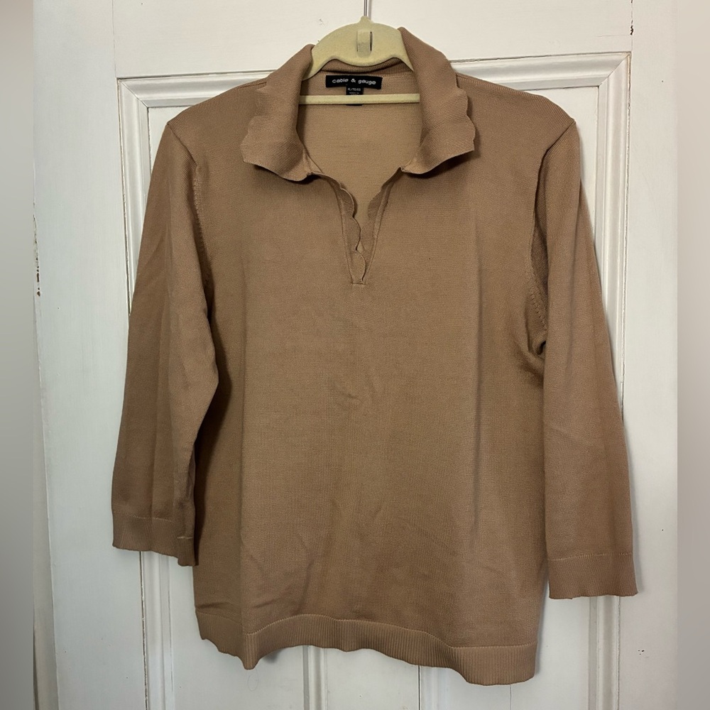 Cable & Gauge sweater.